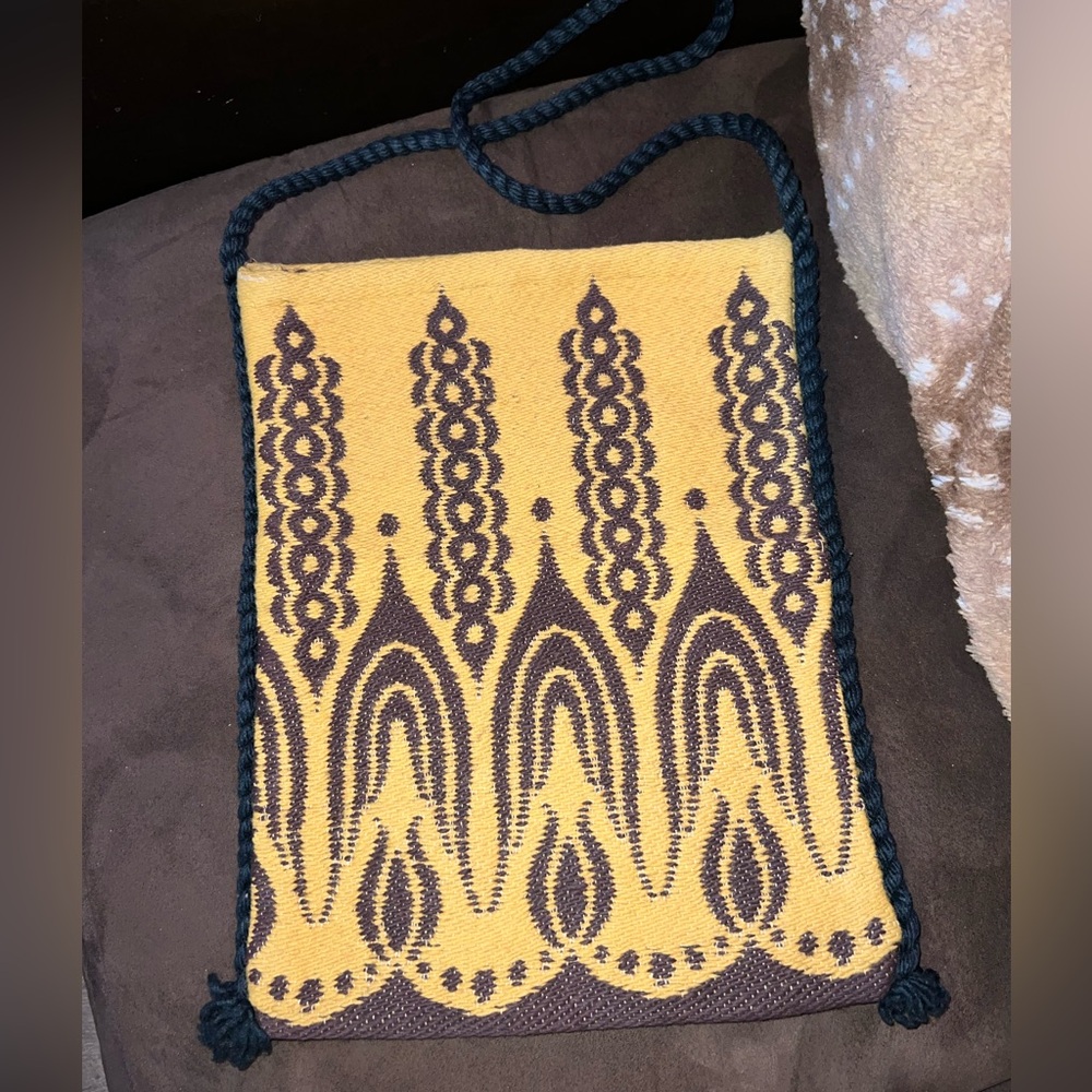 HELLINIKI hand made in Greece rayon tote bag